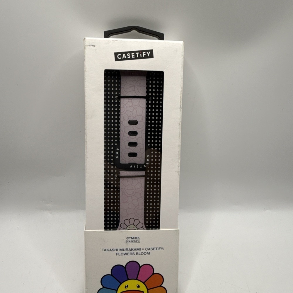 NIB Casetify x Takashi Murakami Flowers Bloom Smart Watch Band